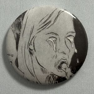 Fridge Magnet Face Melt #1092