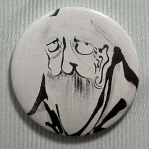 Fridge Magnet Monks #1088