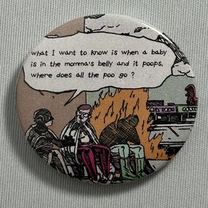 Fridge Magnet Poop Joke #1091